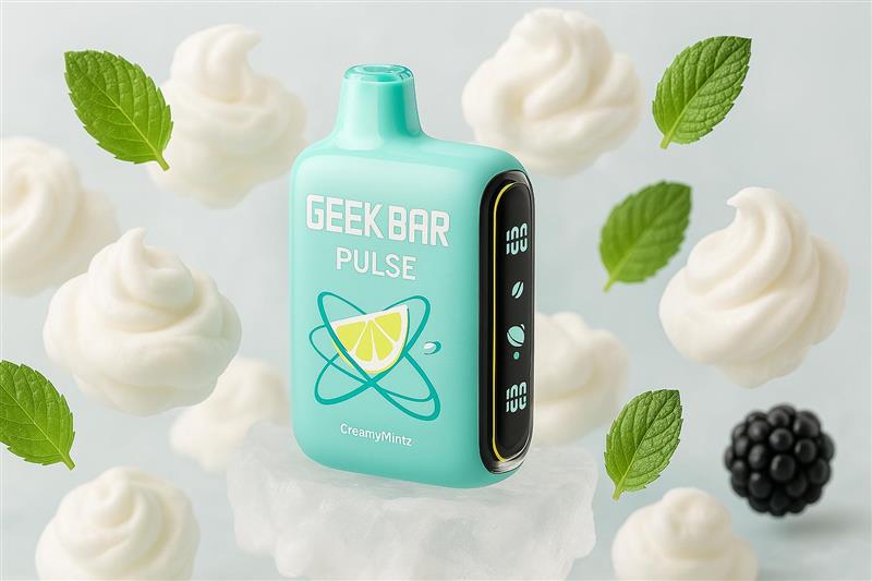 Creamy Mintz Geek Bar | Smooth Mint Vape Flavor 2025 Creamy Mintz Geek Bar | Smooth Mint Vape Flavor 2025