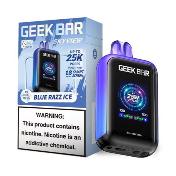 Blue Razz Ice - Geek Bar Digiflavor Sky 25000 - Article product