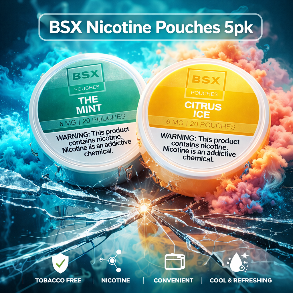 BSX Nicotine Pouches 5pk