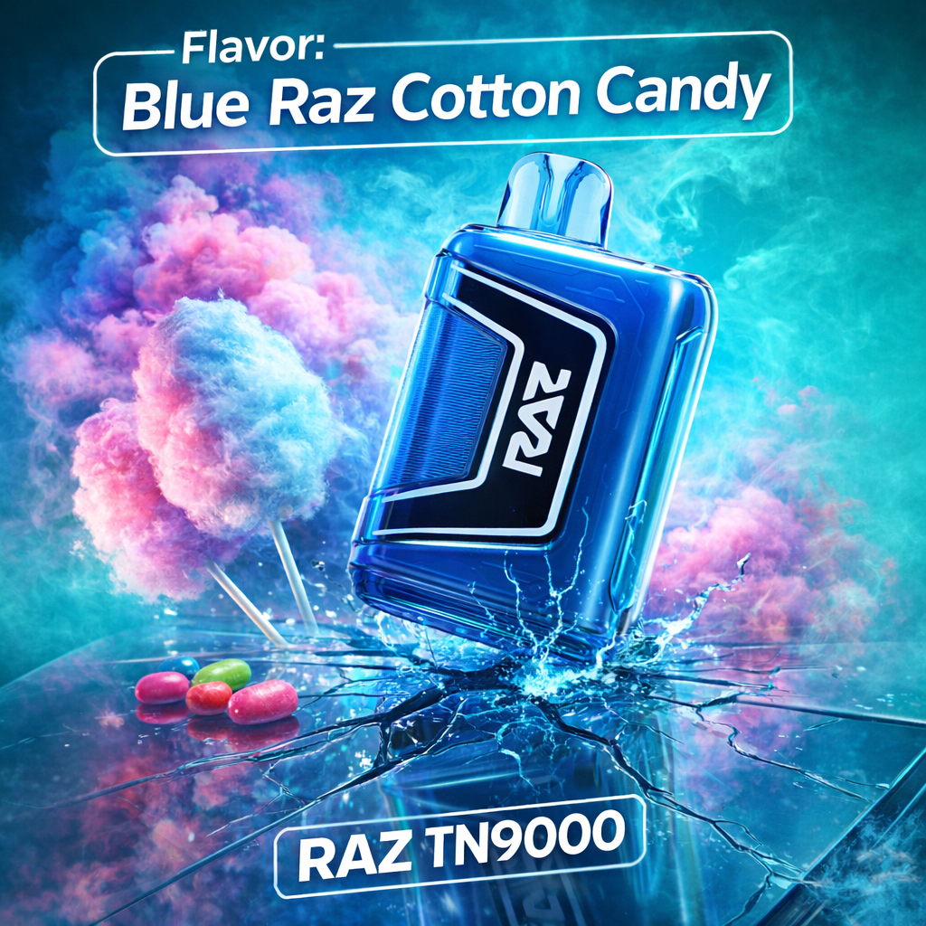 Blue Raz Cotton Candy - RAZ TN9000