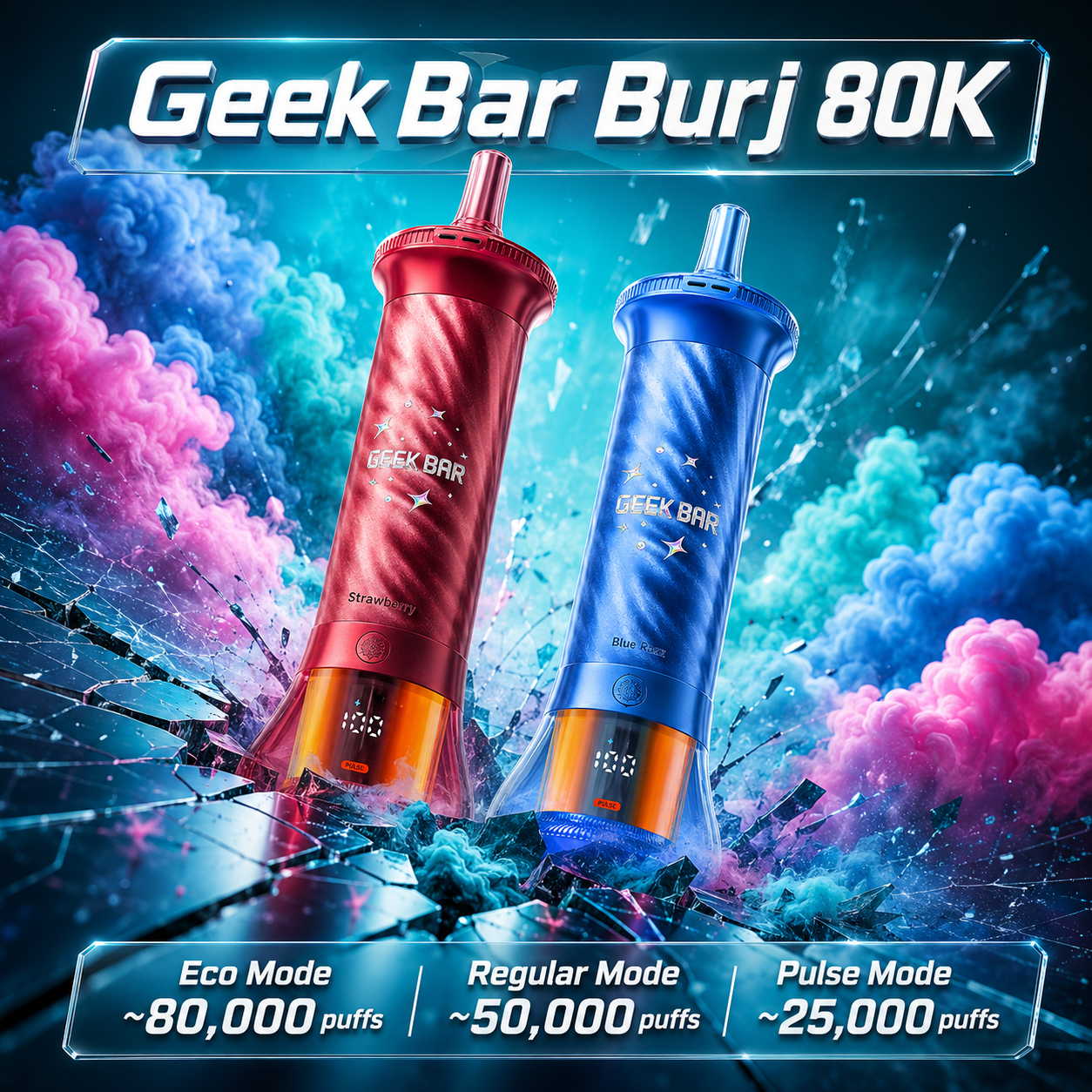 Geek Bar Burj 80K