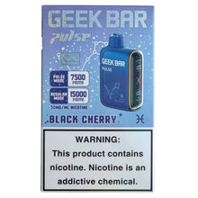Load image into Gallery viewer, Black Cherry - Geek Bar Pulse 15000
