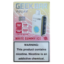 Load image into Gallery viewer, White Gummy Ice - Geek Bar Pulse 15000