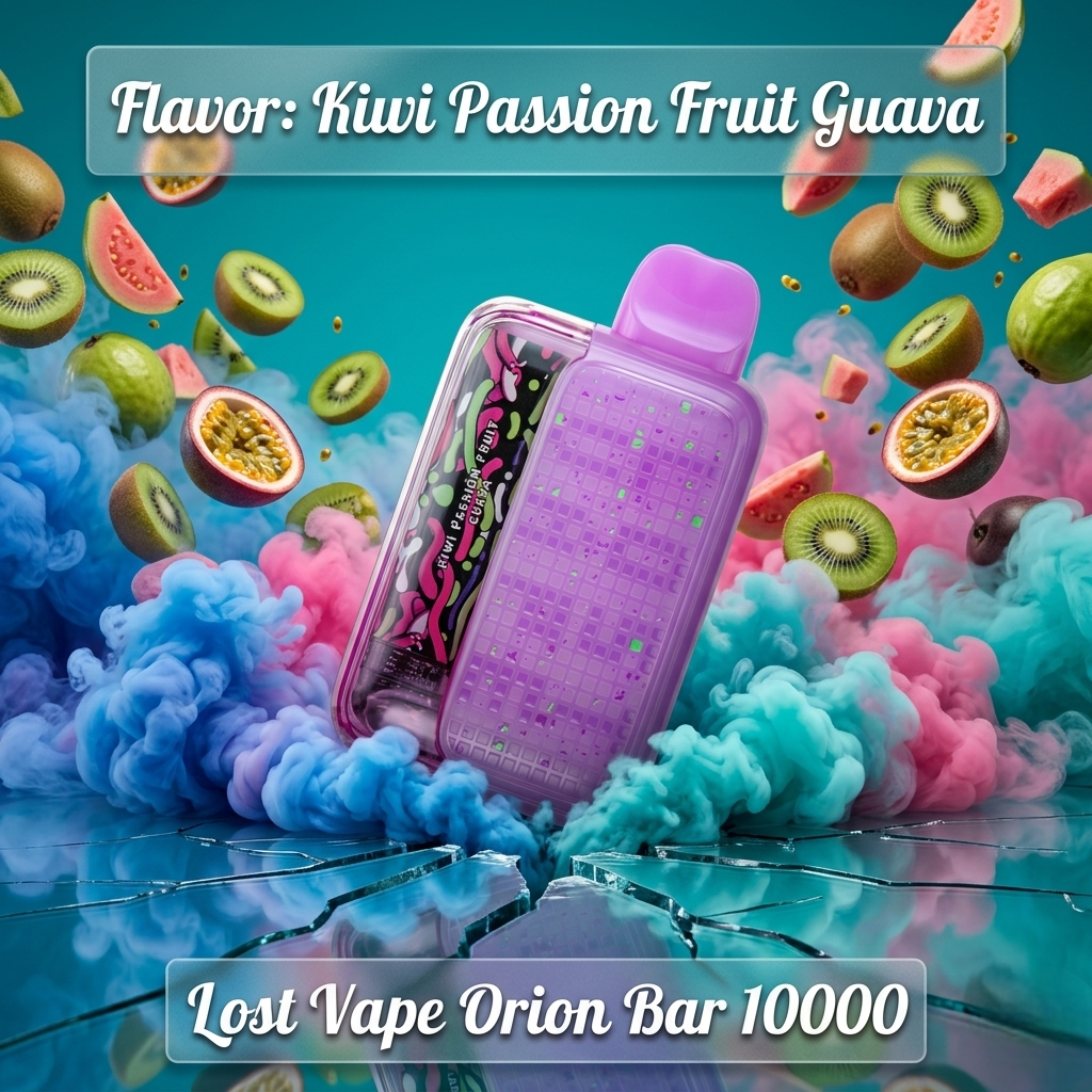 Kiwi Passion Fruit Guava - Lost Vape Orion Bar 10000
