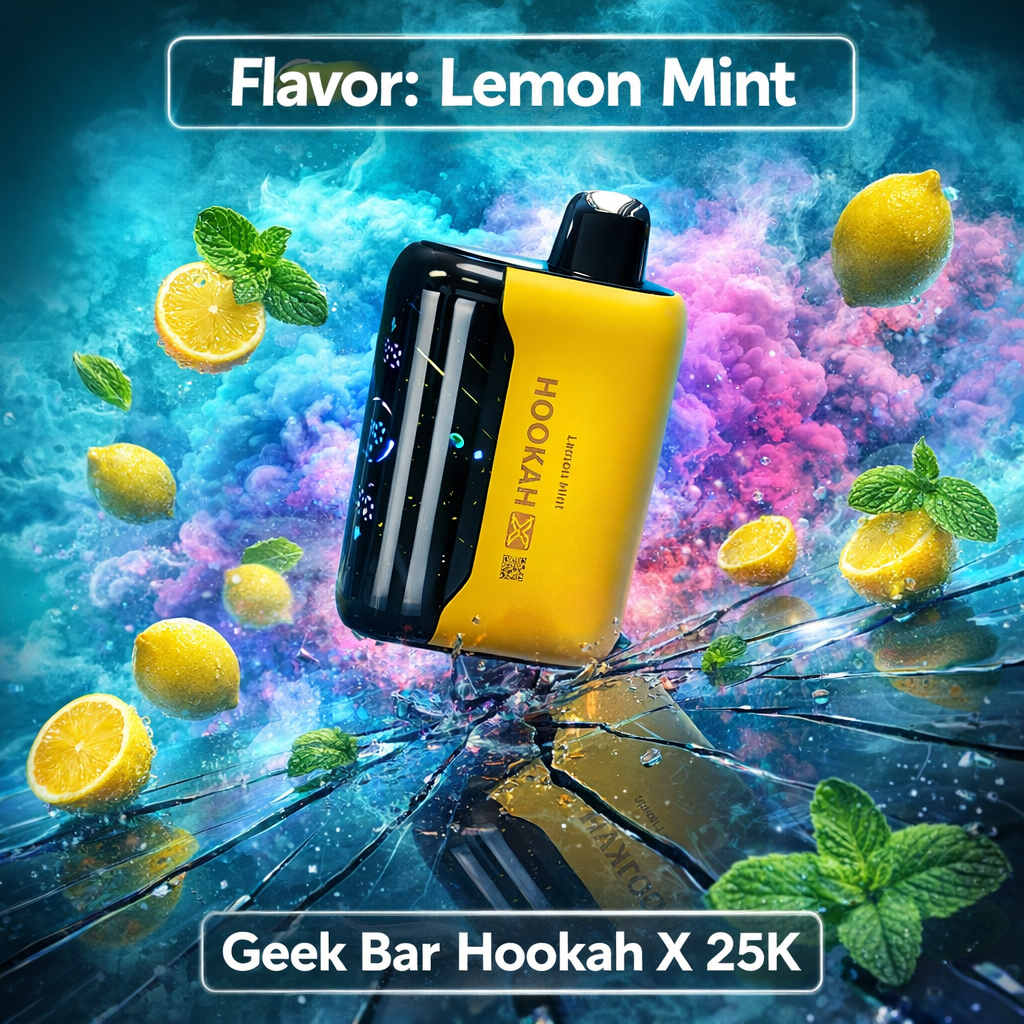 Lemon Mint - Geek Bar Hookah X 25K