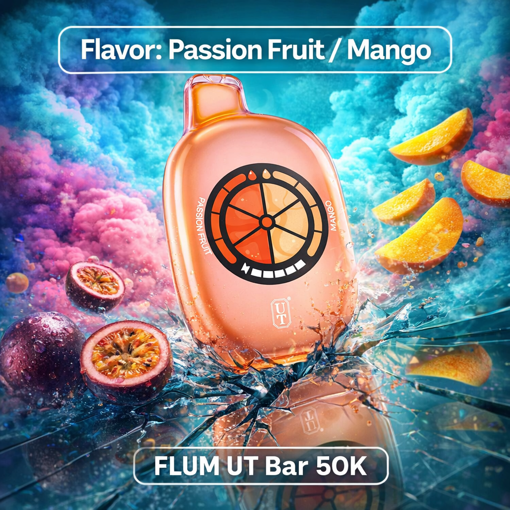 Passion Fruit/Mango - FLUM UT Bar 50K