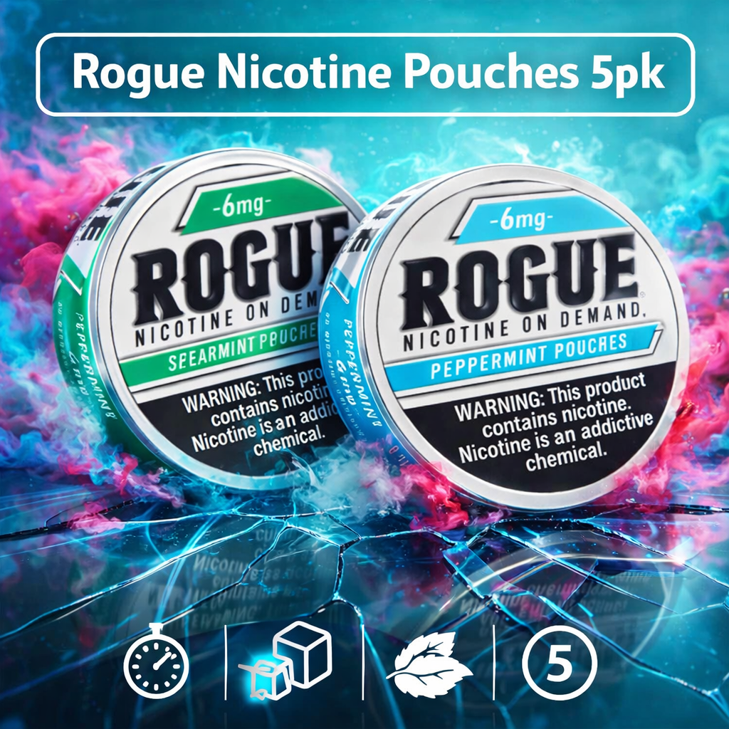 Rogue Nicotine Pouches 5pk