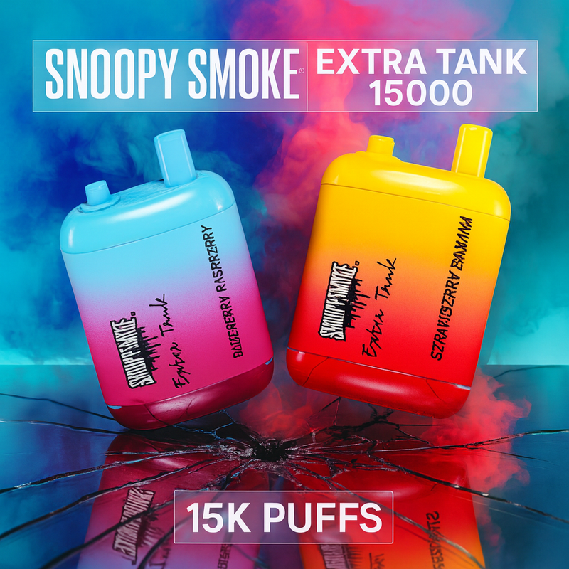 Load image into Gallery viewer, Snoopy Smoke Extra Tank 2 x 18ml 15000