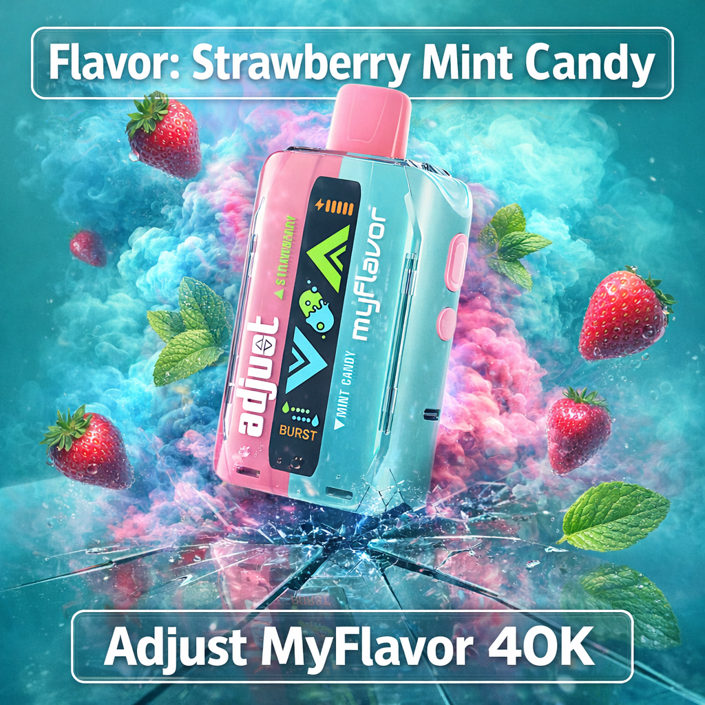 Strawberry Mint Candy - Adjust MyFlavor 40K