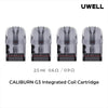 Load image into Gallery viewer, Uwell Caliburn G3 Pods 4pk