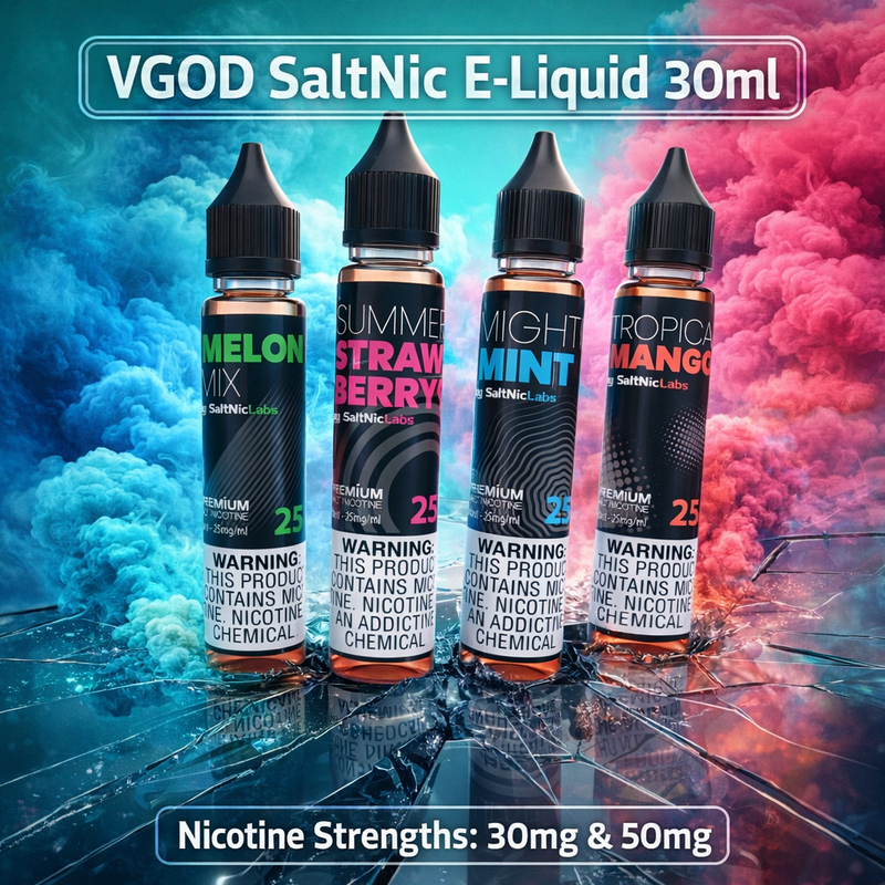 Load image into Gallery viewer, VGOD SaltNic E-Liquid 30ml
