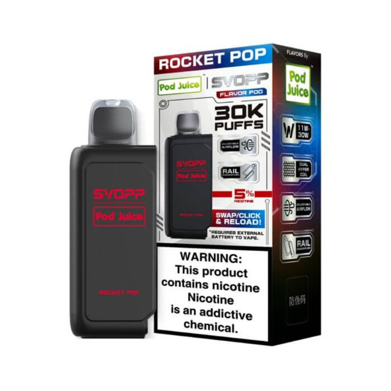 Rocket Pop - Pod Juice x Oxbar SVOPP 30K - Article product