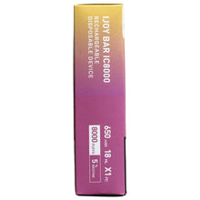 Load image into Gallery viewer, IJOY Bar IC8000 - Strawberry Kiwi