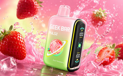 geek bar flavors sour strawberry Review Flavors:Frozen Cherry Apple all Geek Bar Pulse X