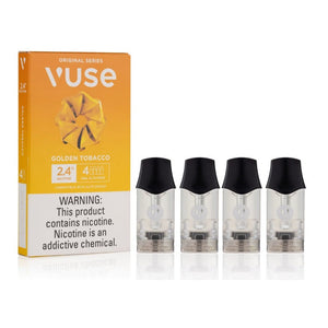 Vuse Pro Pods Golden Tobacco Golden Tobacco Vuse Alto Pods 5 PC 2.4% Nicotine Vuse Pro Pods Golden Tobacco Golden Tobacco Vuse Alto Pods 5 PC 2.4% Nicotine
