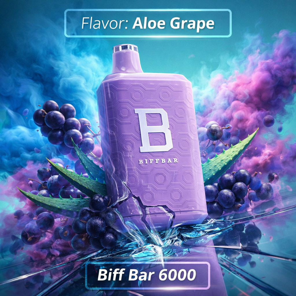 Biff Bar 6000 - Aloe Grape