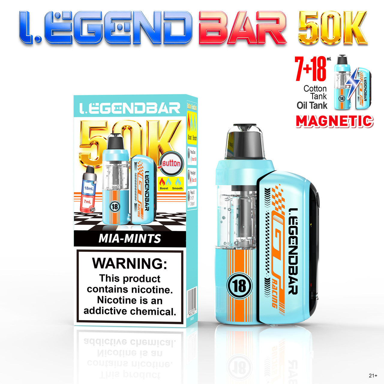 Legend Bar 50K