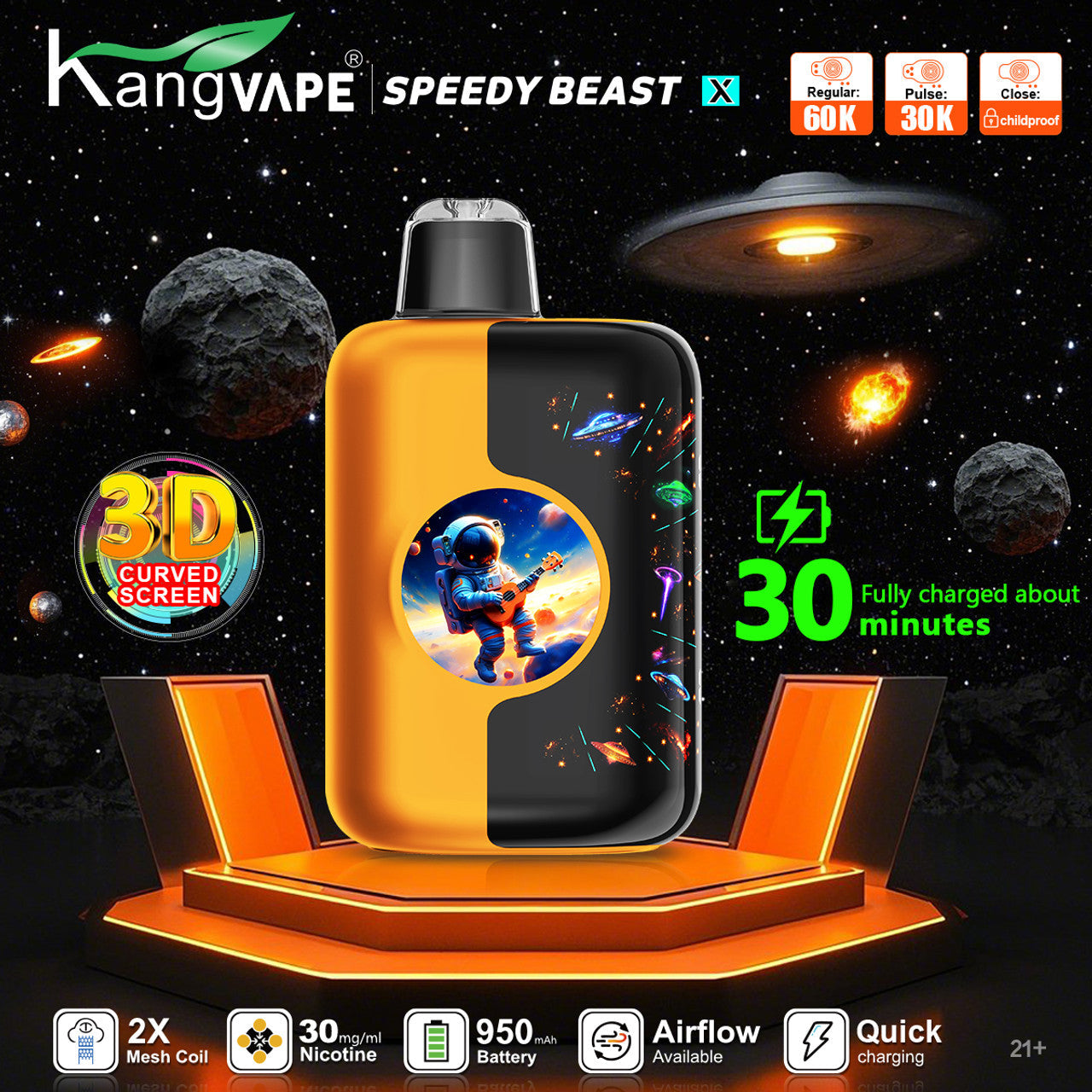 Kangvape SPEEDY BEAST X 60K
