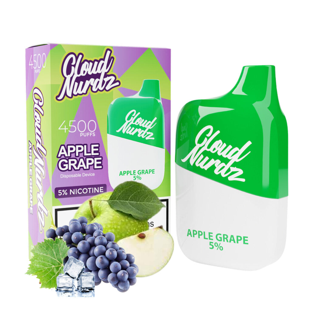 Apple Grape / 0% Cloud Nurdz 4500