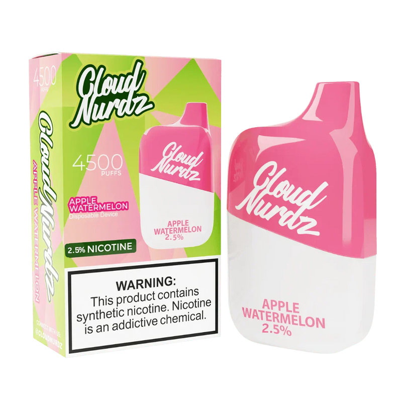 Apple Watermelon / 0% Cloud Nurdz 4500
