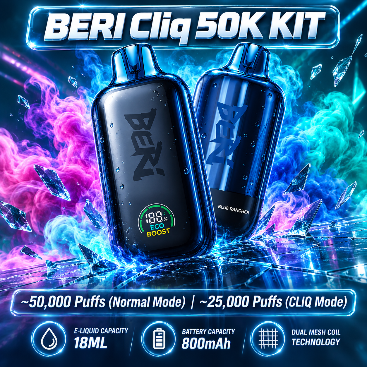 BERI Cliq 50K KIT