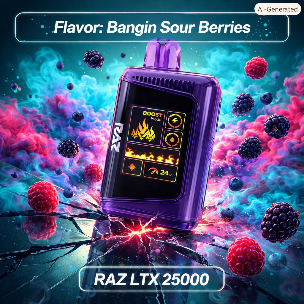 Bangin Sour Berries - RAZ LTX 25000