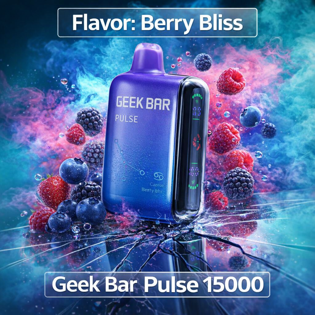 elf bar vape uk Geek Bar Pulse Price Berry Bliss Geek Bar Flavor: What Is It Disposable  Vapes main image 1