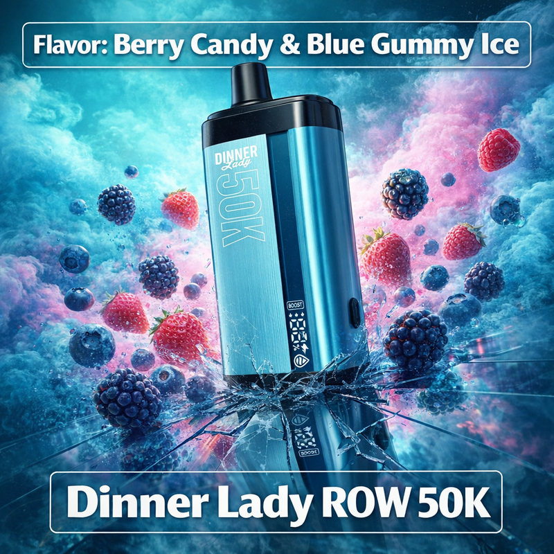 Berry Candy &amp; Blue Gummy Ice Dinner Lady ROW 50K
