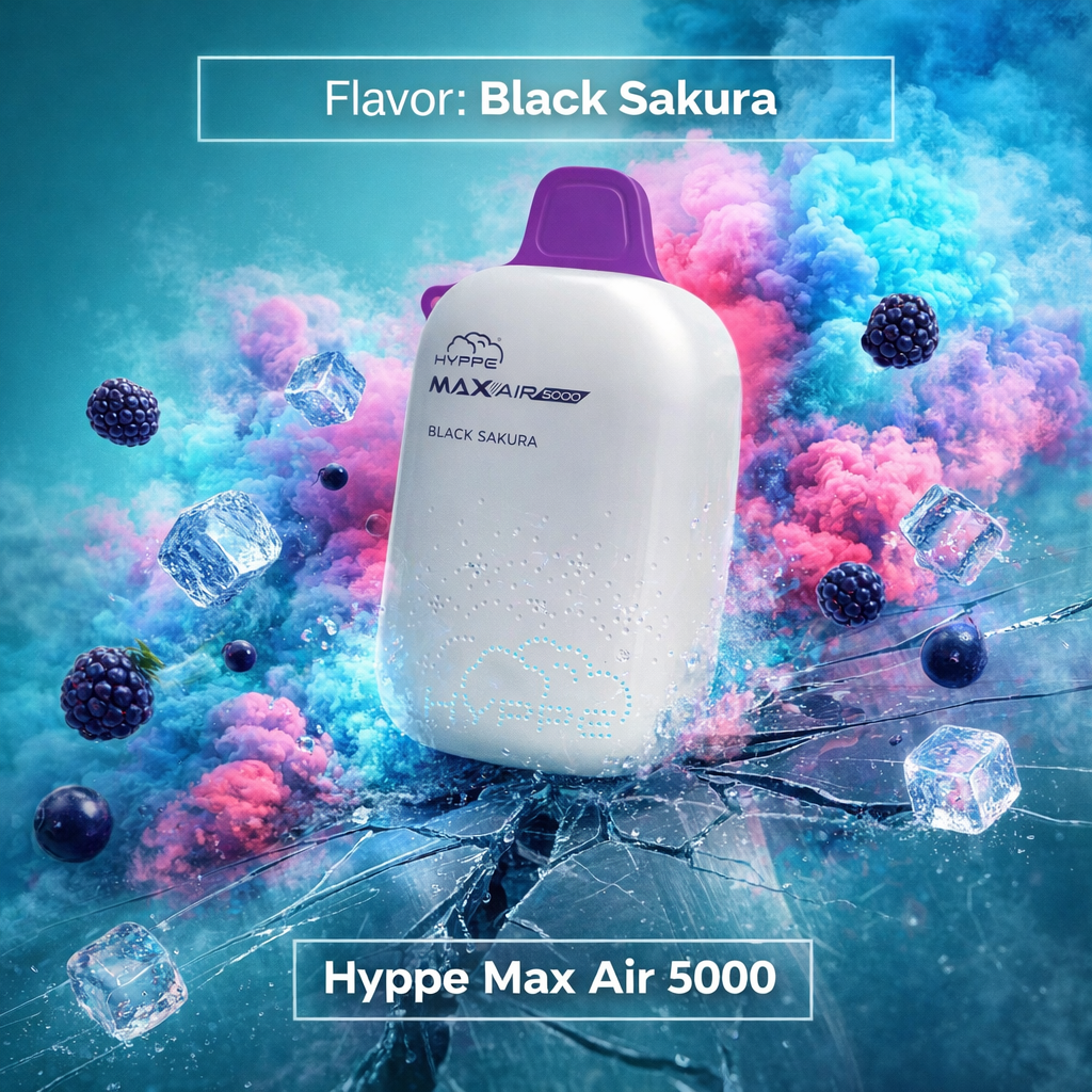 Black Sakura - Hyppe Max Air 5000