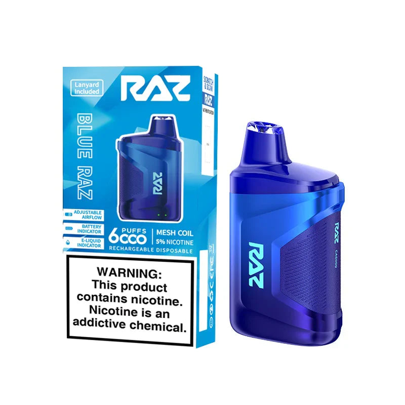 Blue Raz Ice - RAZ CA6000