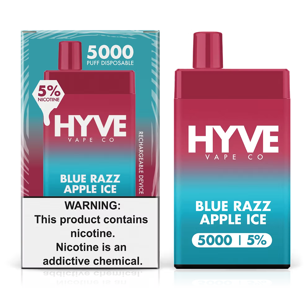 Blue Razz Apple Ice / 5% Hyve 5000