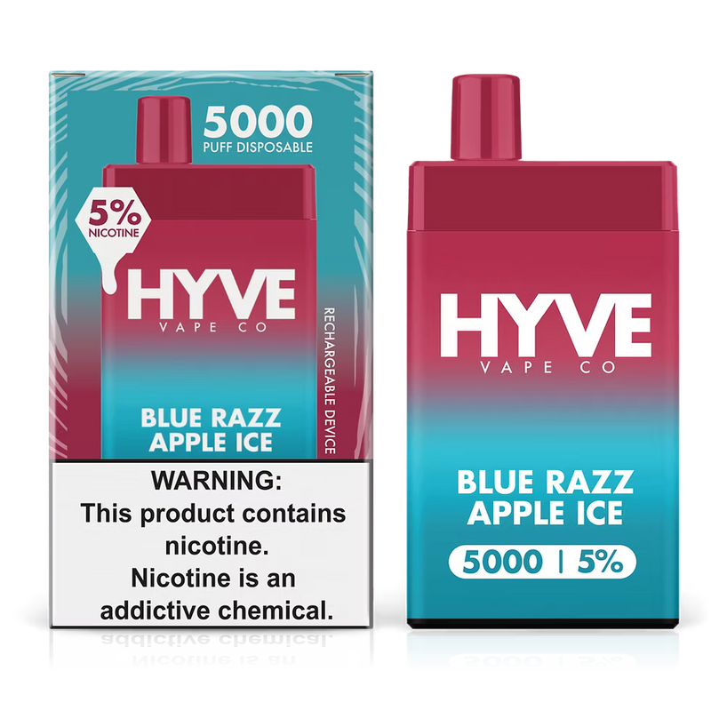 Blue Razz Apple Ice / 5% Hyve 5000

