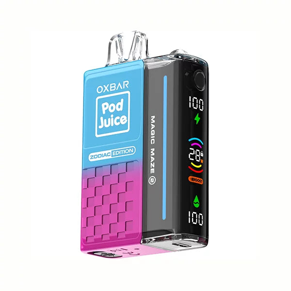Blue Razz Cotton Clouds OXBAR x Pod Juice 30K Magic Maze 2