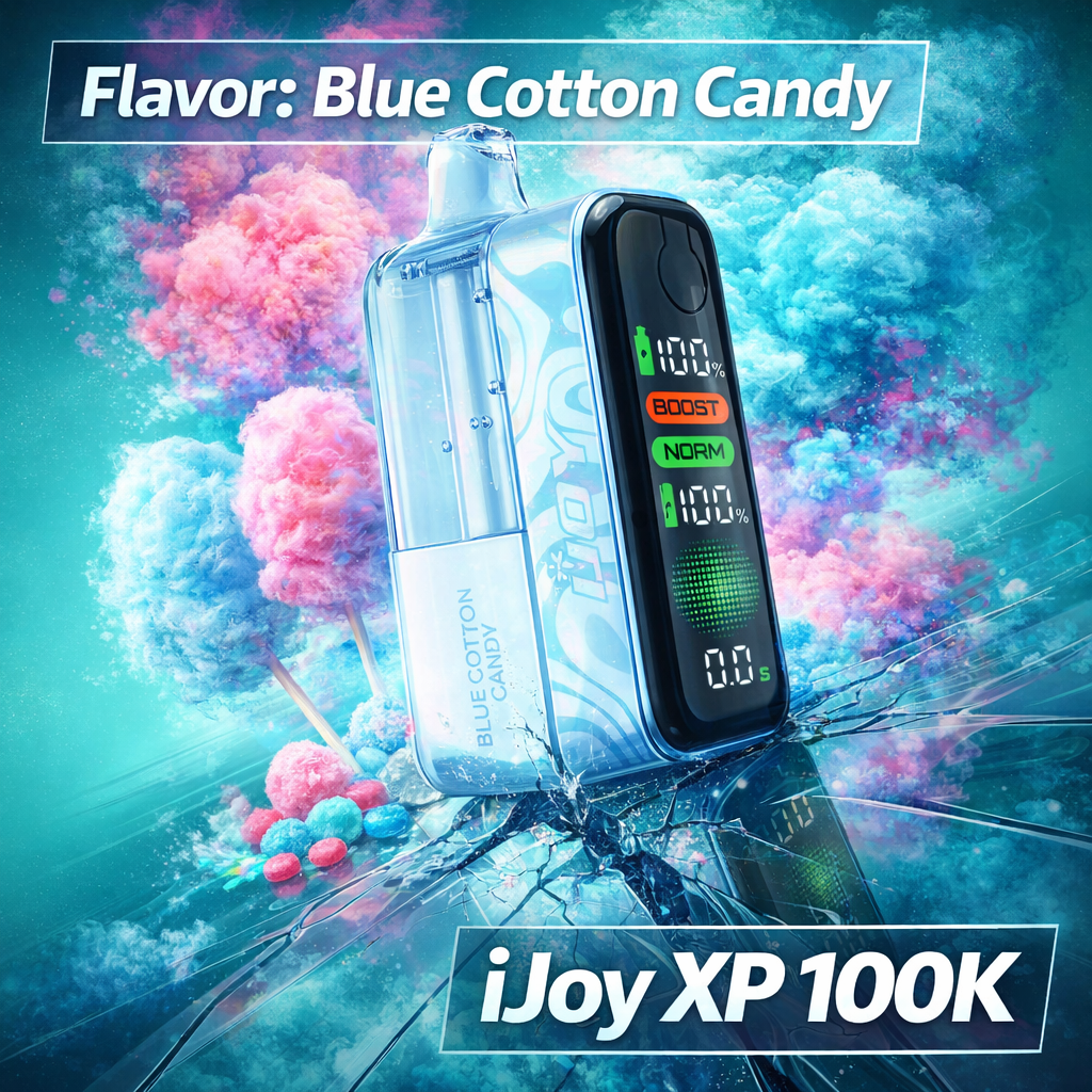 Blue Cotton Candy - iJoy XP 100K