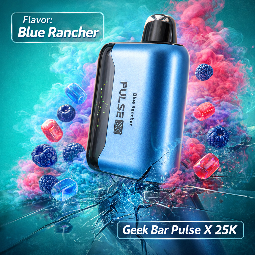 Blue Rancher Geek Bar Flavor | Taste, Coolness & Buzz Blue Rancher Geek Bar Flavor | Taste, Coolness & Buzz