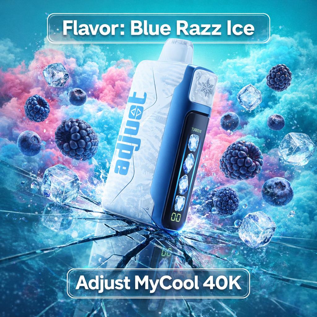 Adjust MyCool 40K - Blue Razz Ice