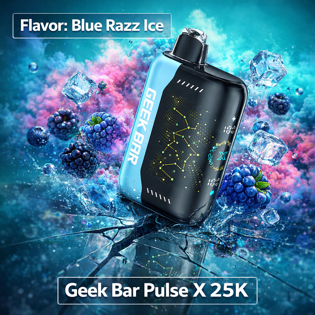 Blue Razz Ice - Geek Bar Pulse X 25K