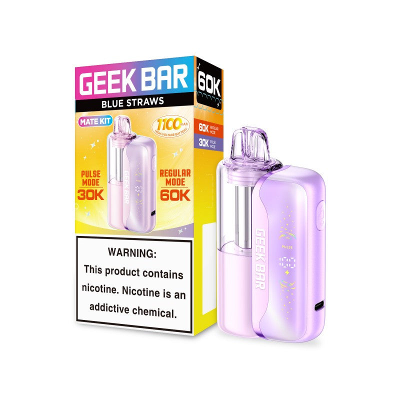 Blue Straws Geek Bar MATE 60K KIT
