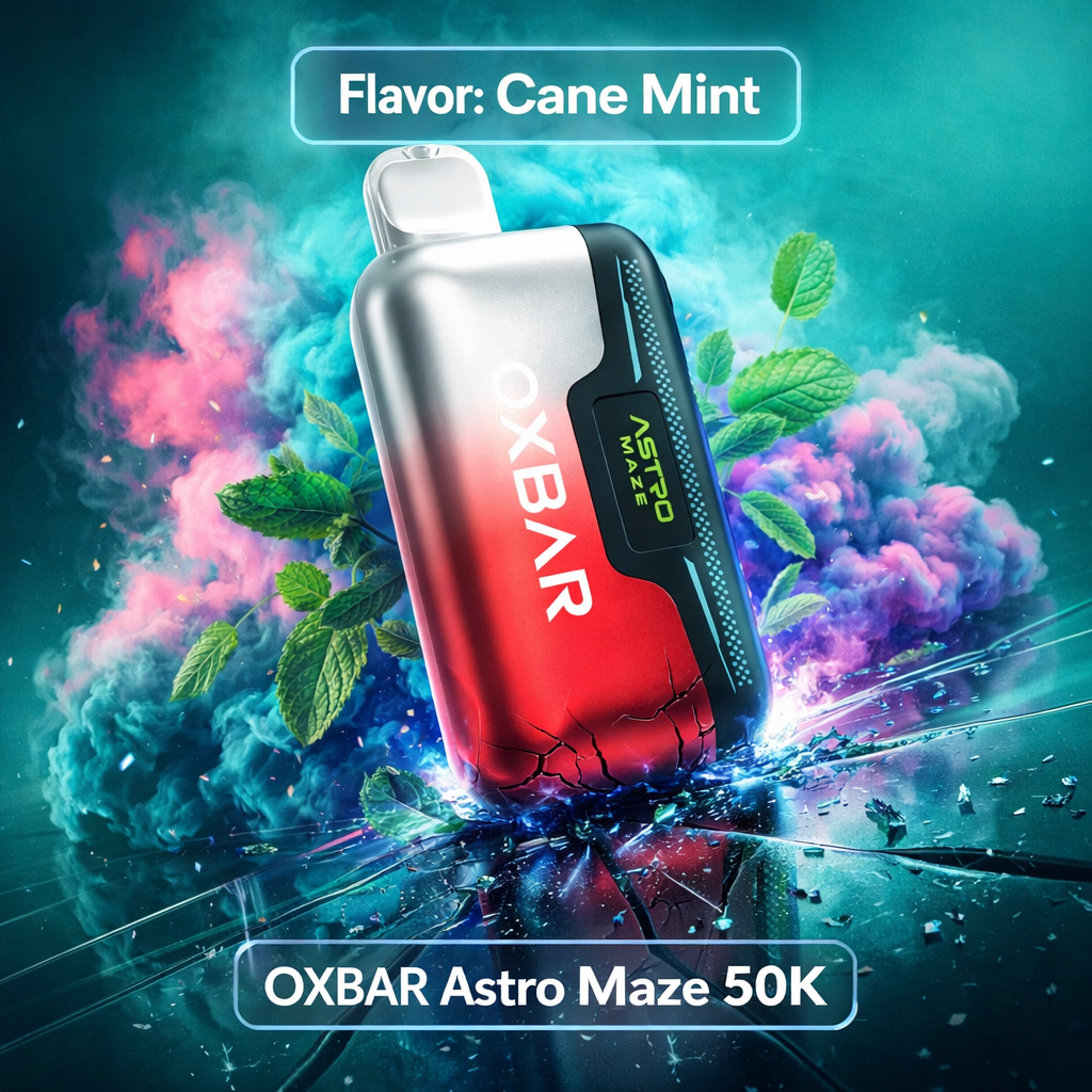 OXBAR Astro Maze 50K - Cane Mint