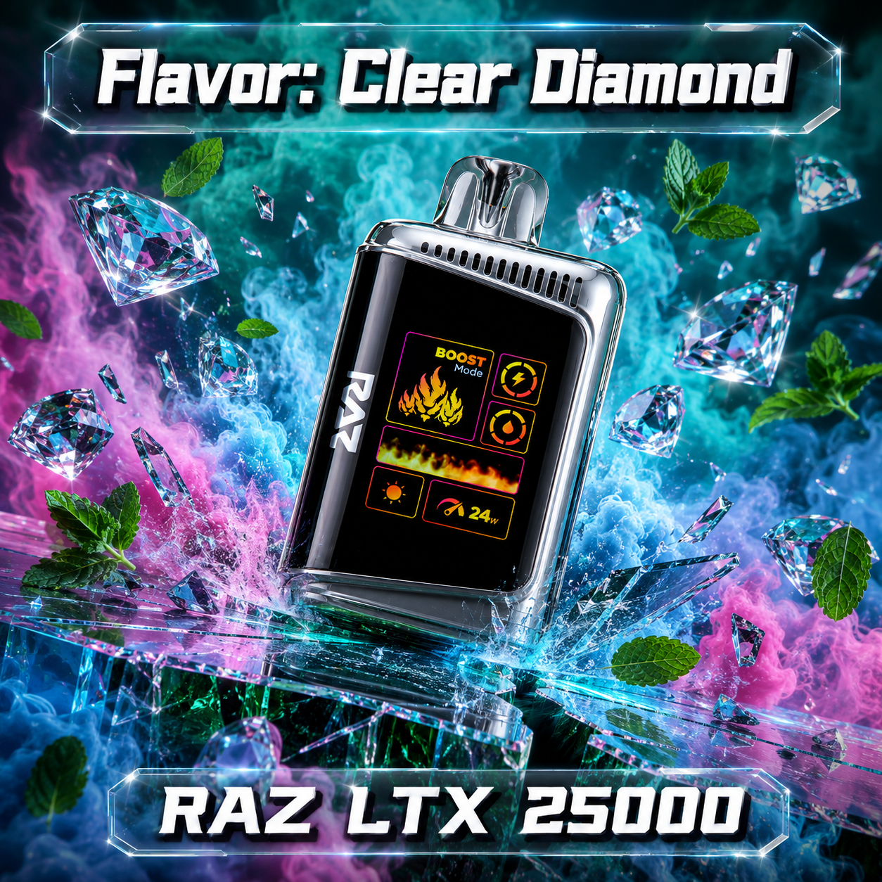 Clear Diamond - RAZ LTX 25000