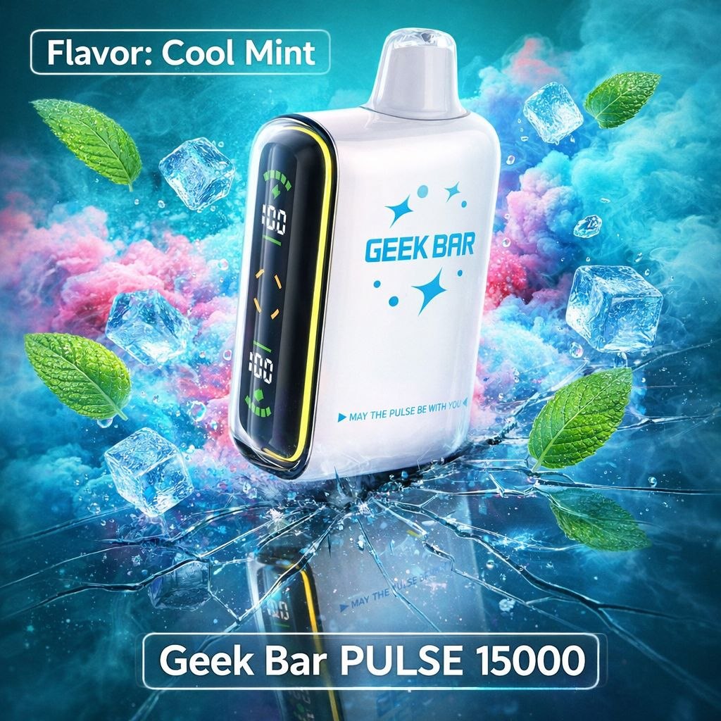 Cool Mint Geek Bar Flavor | Icy Fresh Disposable Vape Cool Mint Geek Bar Flavor | Icy Fresh Disposable Vape