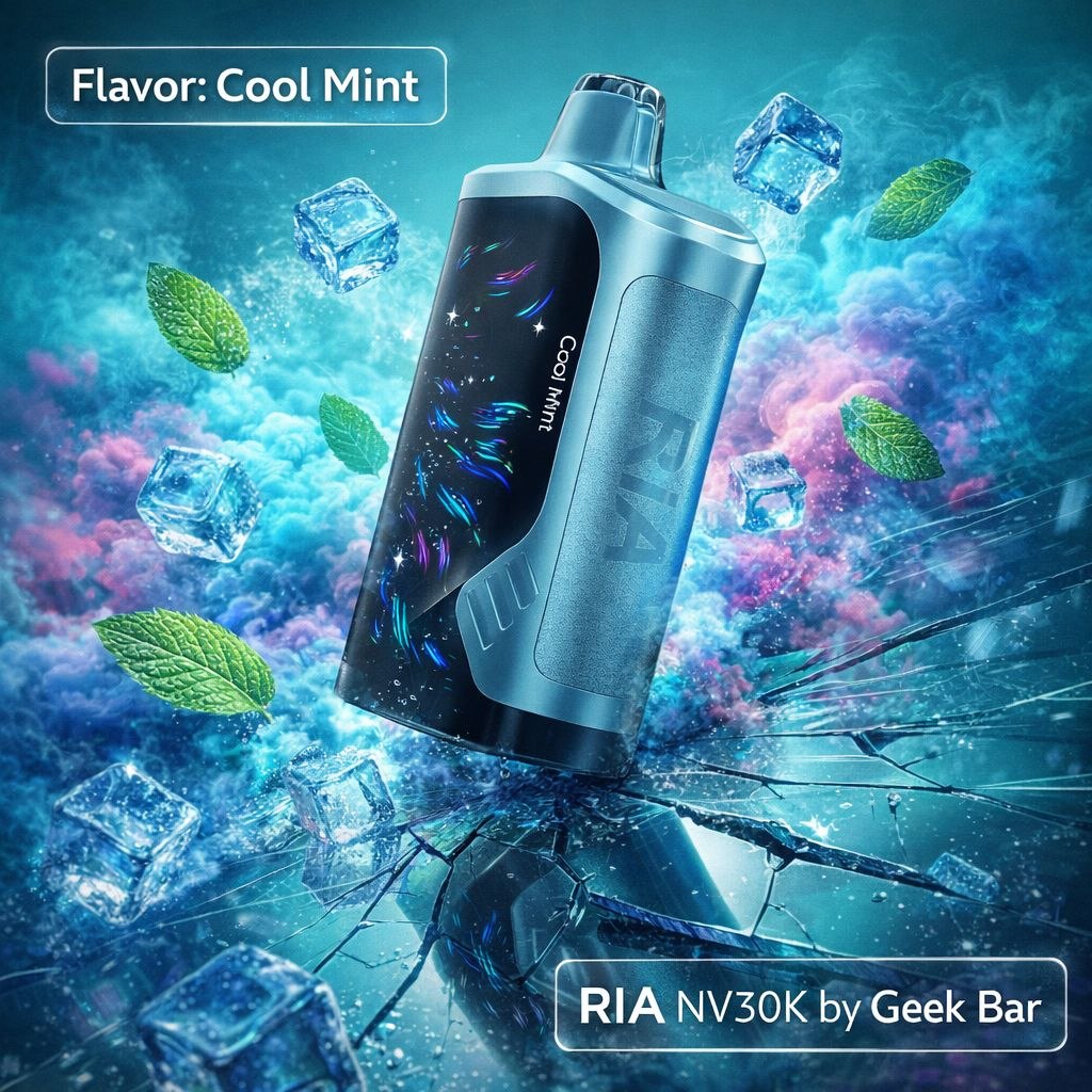 Cool Mint Geek Bar Flavor | Icy Fresh Disposable Vape Cool Mint Geek Bar Flavor | Icy Fresh Disposable Vape