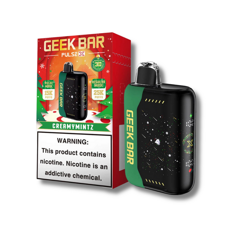 CreamyMintz (Christmas Edition) Geek Bar Pulse X 25K
