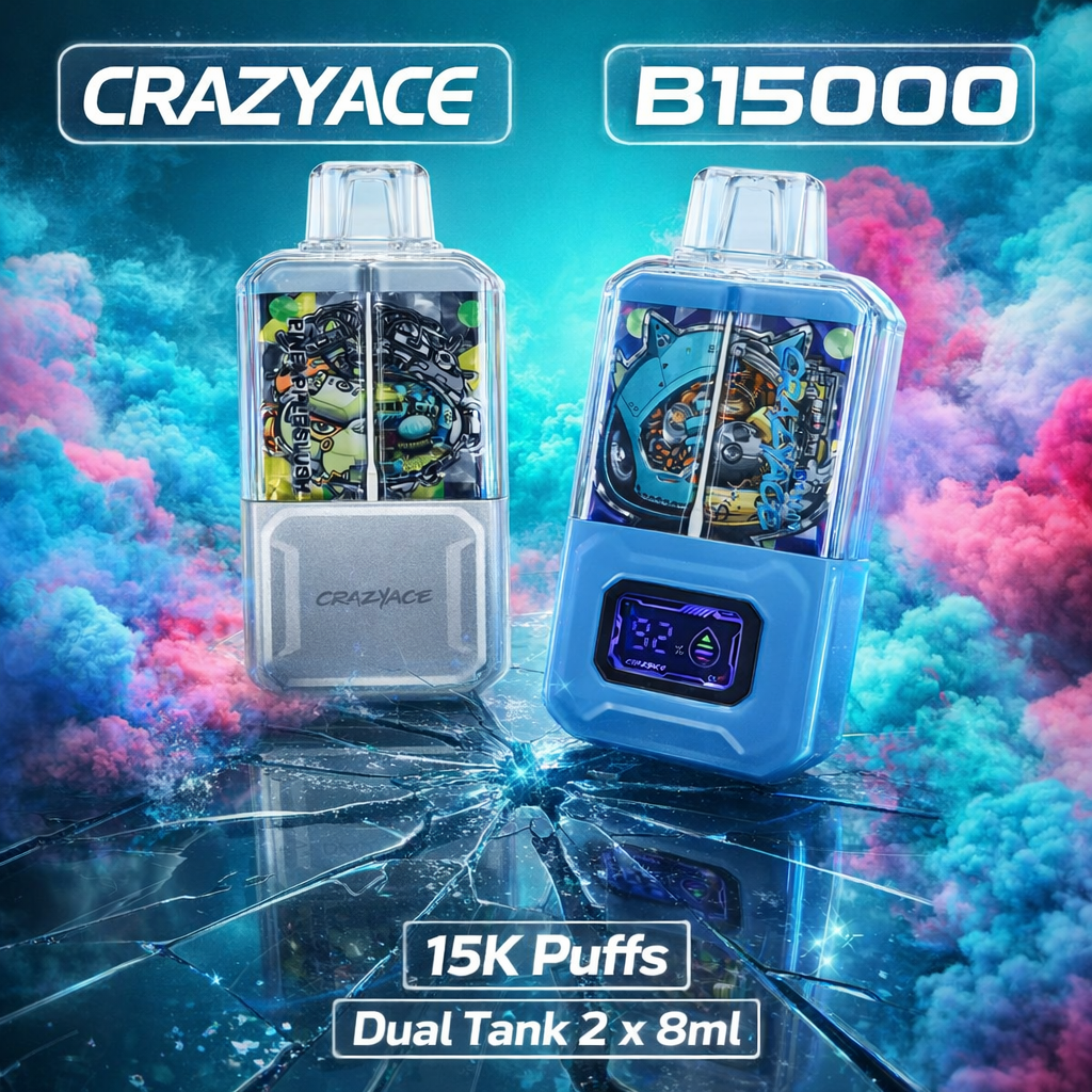 CRAZYACE B15000 Dual Tank 2 x 8ml