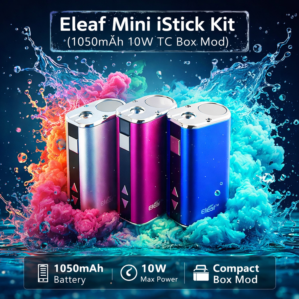 Eleaf Mini iStick Kit (1050mAh 10W TC Box Mod)