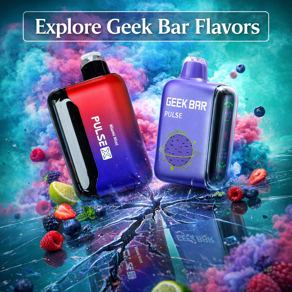🍭Explore Geek Bar Flavors
