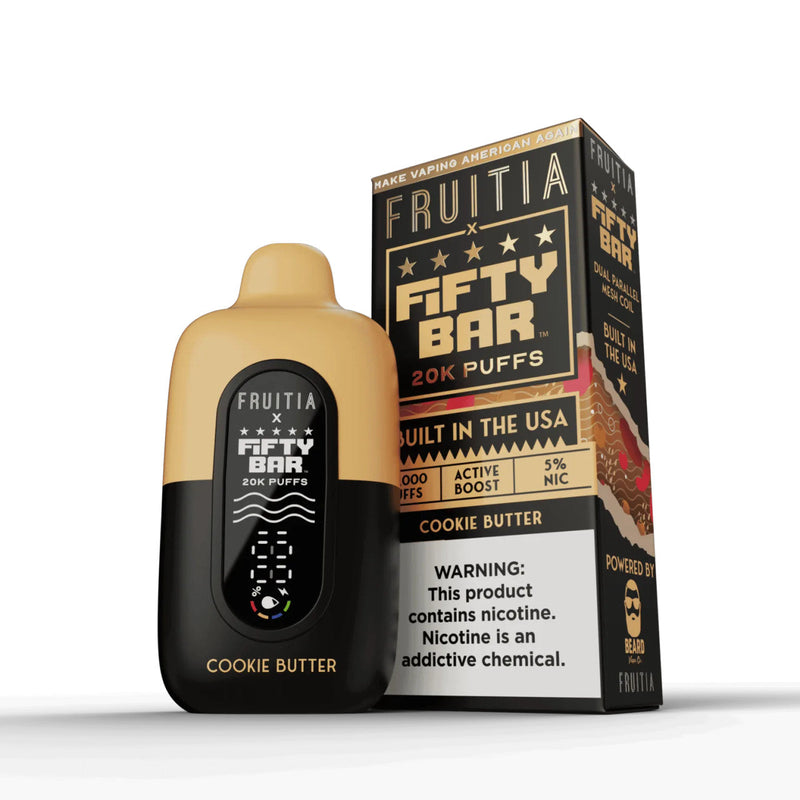 Fruitia X Fifty Bar 20K
