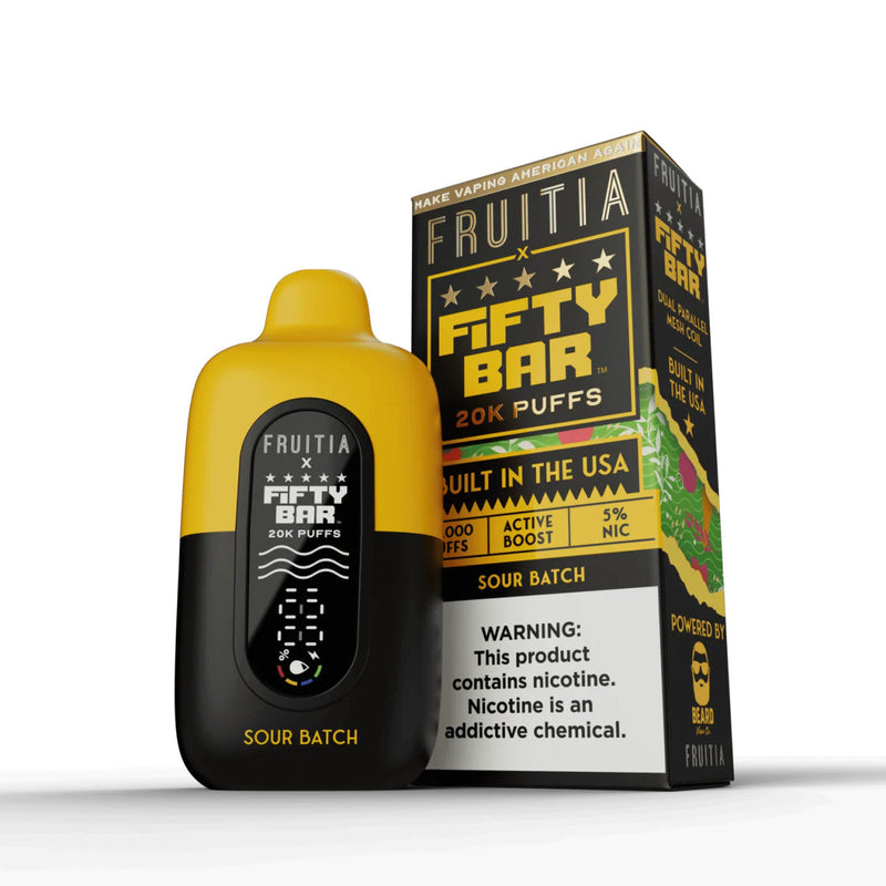 Fruitia X Fifty Bar 20K
