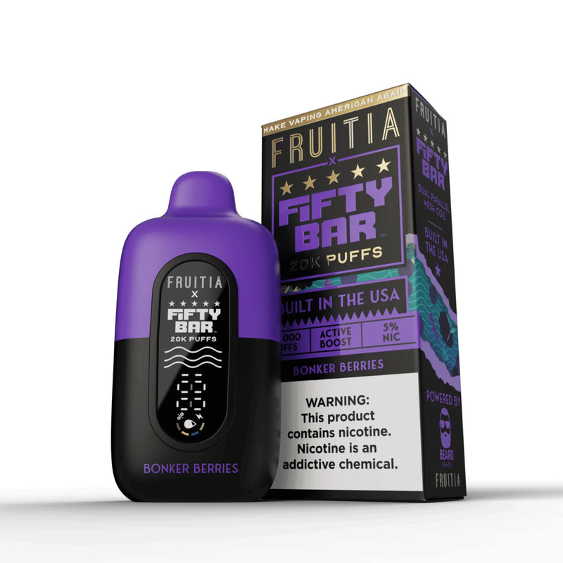 Fruitia X Fifty Bar 20K
