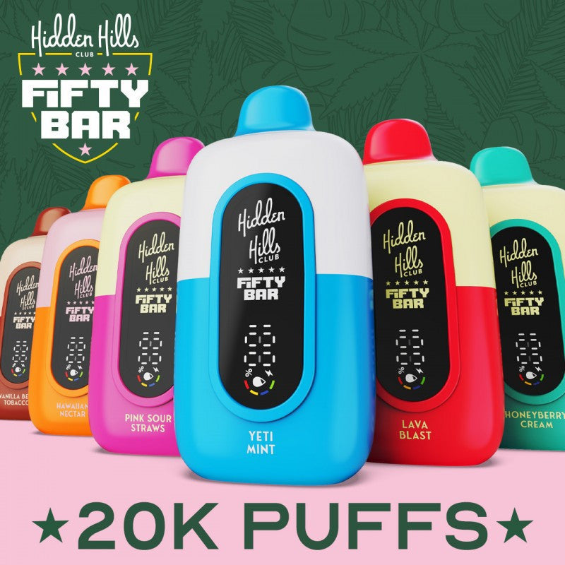 Hidden Hills x Fifty Bar 20K
